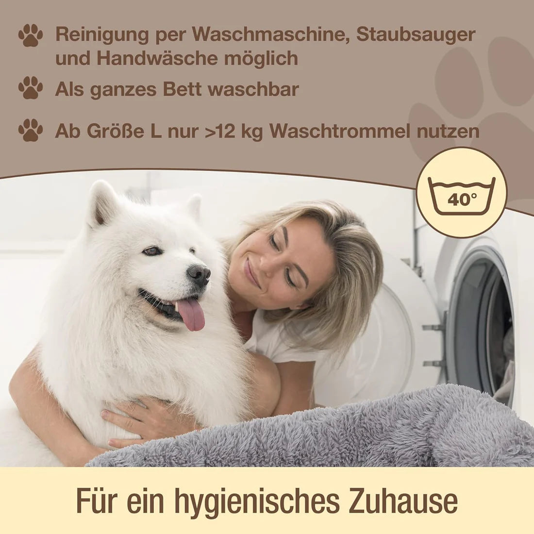 Bellowerk™ Intelligenter Sofaschutz für Hunde – Waschbar & Rutschfest