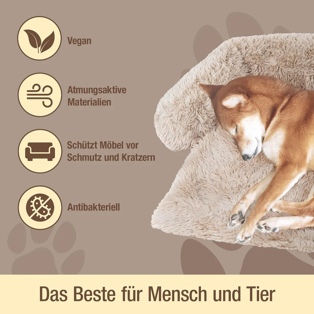 Bellowerk™ Intelligenter Sofaschutz für Hunde – Waschbar & Rutschfest