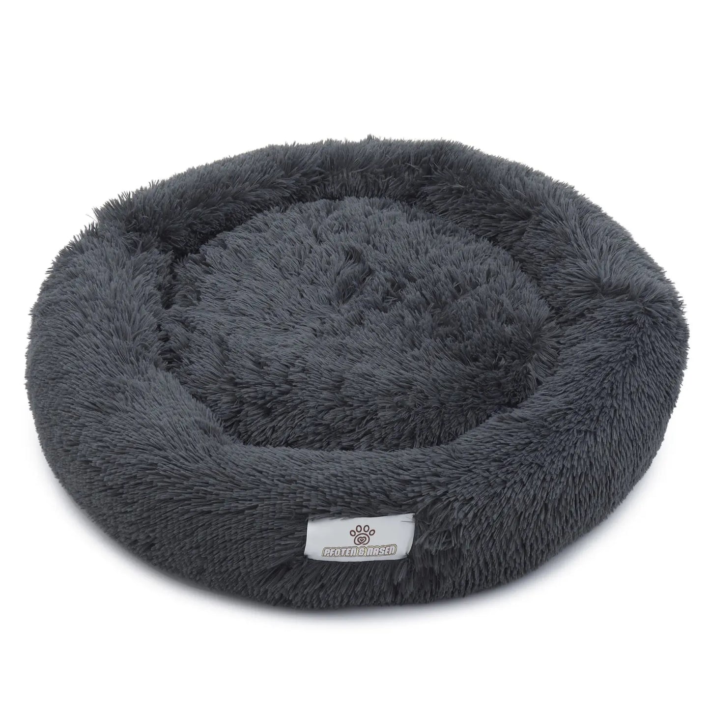 Graues Hundebett – Klassischer Look mit extra weichem Komfort für Hunde.