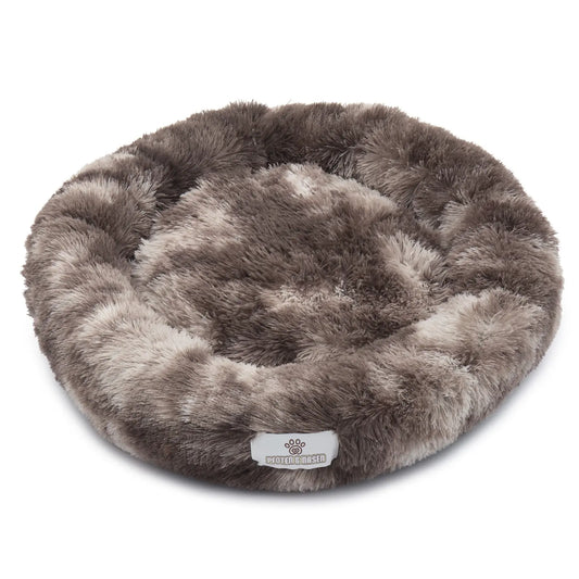 Hundebett in Braun-Beige Mix – Warme, natürliche Farbtöne für entspannte Hunde.